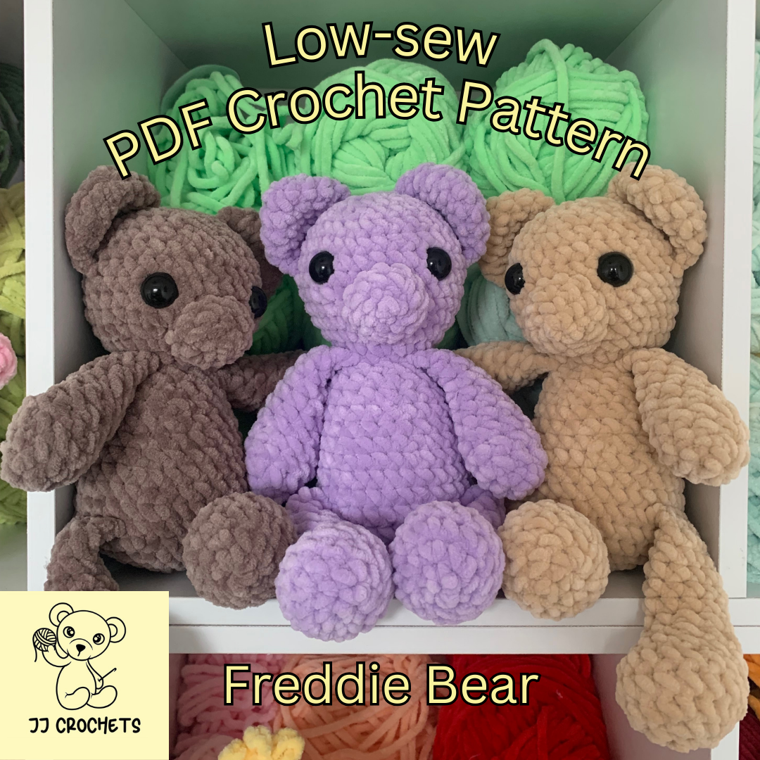 Freddie Bear Crochet Pattern